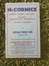 Original 1939 international for sale  LLANELLI