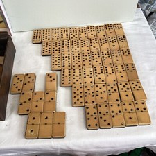 Antique dominoes double for sale  PAR