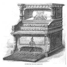 Evan's New English Harmonium - Estampa antiga 1859 comprar usado Evan's New English Harmonium - Estampa antiga 1859 comprar usado  Enviando para Brazil