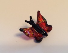 ADORÁVEL ESTATUETA DECORATIVA COLECIONÁVEL MINIATURA ARTE EM VIDRO BORBOLETA comprar usado  Enviando para Brazil
