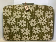 Mala de Bagagem Vintage Samsonite 1960 Daisy Fashionaire 23” Flor com Chave, usado comprar usado  Enviando para Brazil