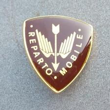 Distintivo vetrificato reparto usato  Italia