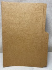 Lote Vintage 30 Mini Pastas de Papel Kraft Marrom Revestido Pesado 8” X 5” comprar usado  Enviando para Brazil