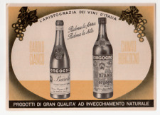 Cartolina pubblicitaria doppia usato  Italia