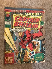 Captain britain 1st for sale  MANCHESTER