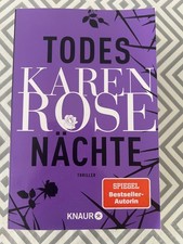 Todesnächte karen rose gebraucht kaufen  Karlsruhe