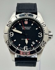 Usado, Wenger Swiss Military 7217X - Relógio de quartzo masculino mostrador preto. Novo cristal e pulseira! comprar usado Usado, Wenger Swiss Military 7217X - Relógio de quartzo masculino mostrador preto. Novo cristal e pulseira! comprar usado  Enviando para Brazil