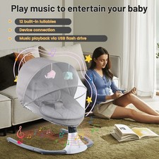 Electric baby swing for sale  LEICESTER