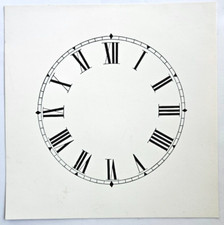 Unused clock face for sale  Winter Springs