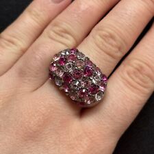 Pink diamante statement for sale  GLENROTHES