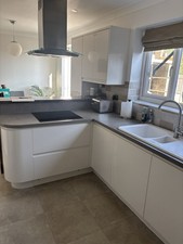 White gloss kitchen for sale  COTTINGHAM