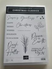 Stampin christmas classics for sale  WELLINGBOROUGH