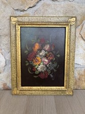 Quadro vintage fiori usato  Calvizzano
