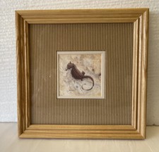 Seahorse print wood for sale  San Bernardino
