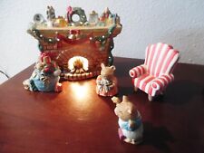 Vintage christmas fireplace for sale  San Diego