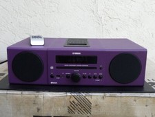 Sistema estéreo microcomponente Yamaha MCR-B142 CD FM USB iPod Bluetooth roxo comprar usado  Enviando para Brazil