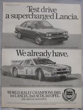 1983 lancia volumex for sale  DARWEN
