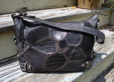 Fossil black leather for sale  Manahawkin