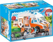 Playmobil rettungswagen licht gebraucht kaufen  Icking