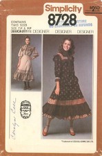 Simplicity 8728 gunne for sale  Lancaster