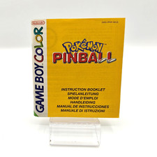 Manuale pokemon pinball usato  Torino