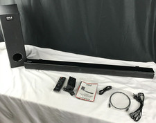 Barra de sonido de mesa Pyle Wave Base Bluetooth sistema de altavoces digitales con control remoto segunda mano  Embacar hacia Mexico