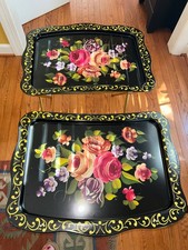 Vintage toleware black for sale  Laurel