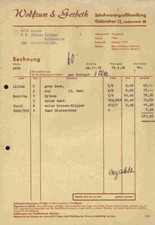Wolfrum gerbeth schuhwarengro� gebraucht kaufen  Bayreuth