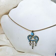 Collier pendentif couronne d'occasion  Le Luc