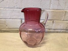 Jarro decorativo vintage possivelmente antigo vidro degradê rosa comprar usado  Enviando para Brazil