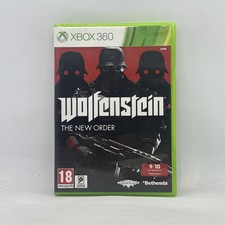 Wolfenstein The New Order Bethesda Microsoft Xbox 360 videogame postagem grátis PAL comprar usado  Enviando para Brazil