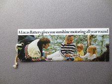 Vintage bookmark lucas for sale  NORWICH
