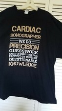 Camiseta Ecocardiógrafo Humor Campo Médico Novalidade Engraçada Echo Tech 2XL comprar usado  Enviando para Brazil