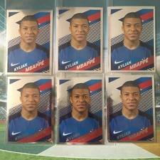 6 X WC 2018 PANINI MBAPPE #54 Carrefour fiers d'etre bleus Rookie Rc  WC PSG comprar usado  Enviando para Brazil