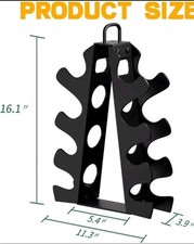 Rack de peso para halteres (halteres não incluídos), rack compacto de halteres com estrutura A comprar usado  Enviando para Brazil