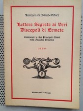 Alchimia lettere segrete usato  Genova