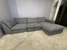 Large grey chaise for sale  LEIGH-ON-SEA