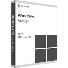 Windows Server 2022 RDS User CAL | 1, 5, 10, 25, 50 CAL | Natychmiastowa wysyłka | Nowe na sprzedaż  Wysyłka do Poland