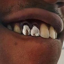 Silver grill grillz for sale  Shipping to Ireland