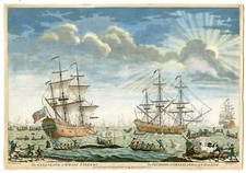Estampa antiga-BALEIA-BALEIA-PESCA DA GRONELÂNDIA-ÁRTICO-POLAR-Kirkall-Baston-c.1780, usado comprar usado  Enviando para Brazil