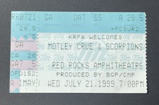 Motley crue scorpions for sale  Glendora
