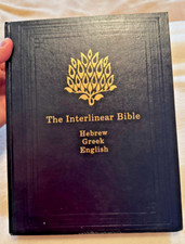 Interlinear bible for sale  Spring