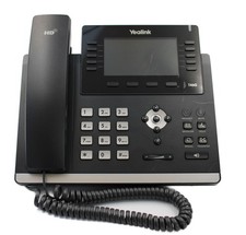 Używany, Yealink T46G Telefon POE VOIP 16 kont SIP, 10 programowalnych przycisków na sprzedaż  Wysyłka do Poland