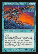 Mtg quicksilver dragon usato  Bari