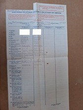 Documento emigrazione pisciott usato  Casandrino