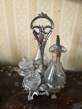 Ancien ensemble condiments d'occasion  Villetaneuse