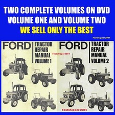 Manuais de serviço de trator Ford 2610 3610 4110 4610 5610 6610 6710 7610 7710 2 vols comprar usado  Enviando para Brazil