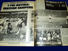 CRUZEIRO CHAMPIONS LIBERTADORES CUP 1976 - Revista El Grafico - Argentina comprar usado  Enviando para Brazil