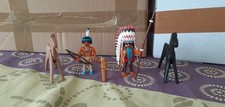 Playmobil lot indiens d'occasion  Criquetot-l'Esneval