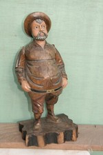 Sculpture bois bonhomme d'occasion  France